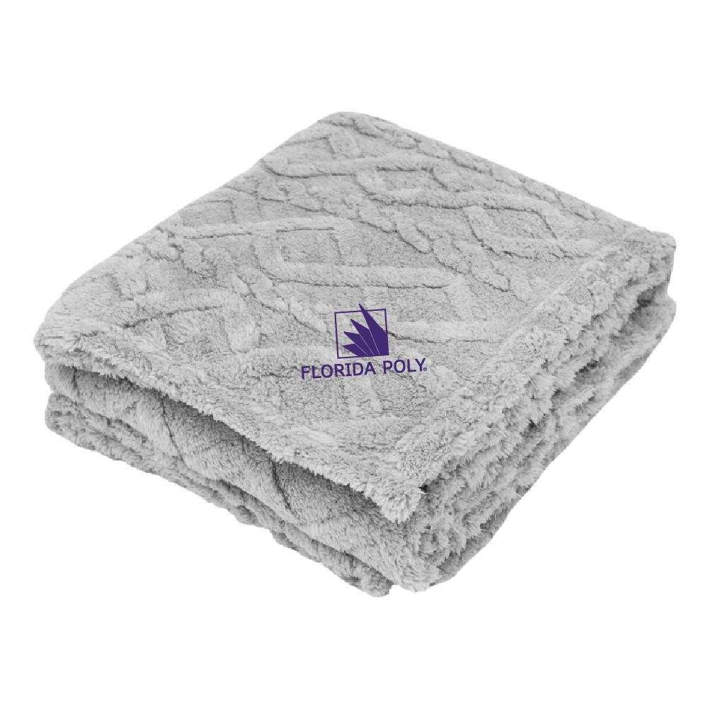 Florida Poly Alpine rPET Sherpa Blanket